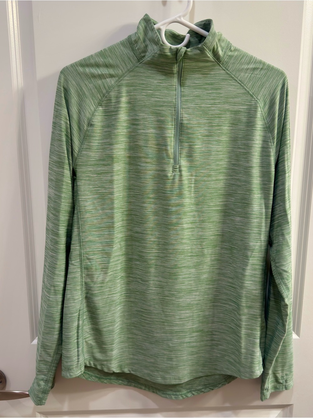 Light Green All In Motion Workout Quarter Zip